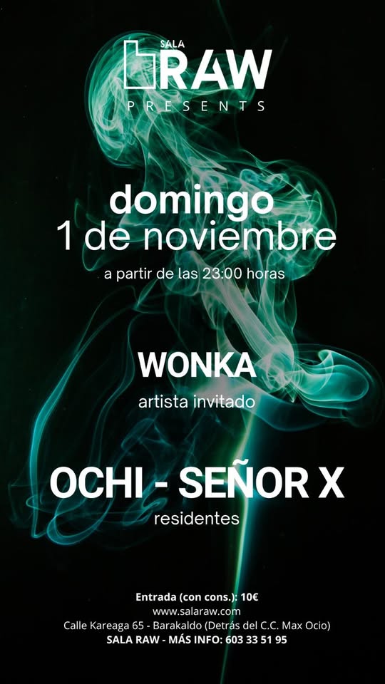 Cartel de WONKA · Sala RAW